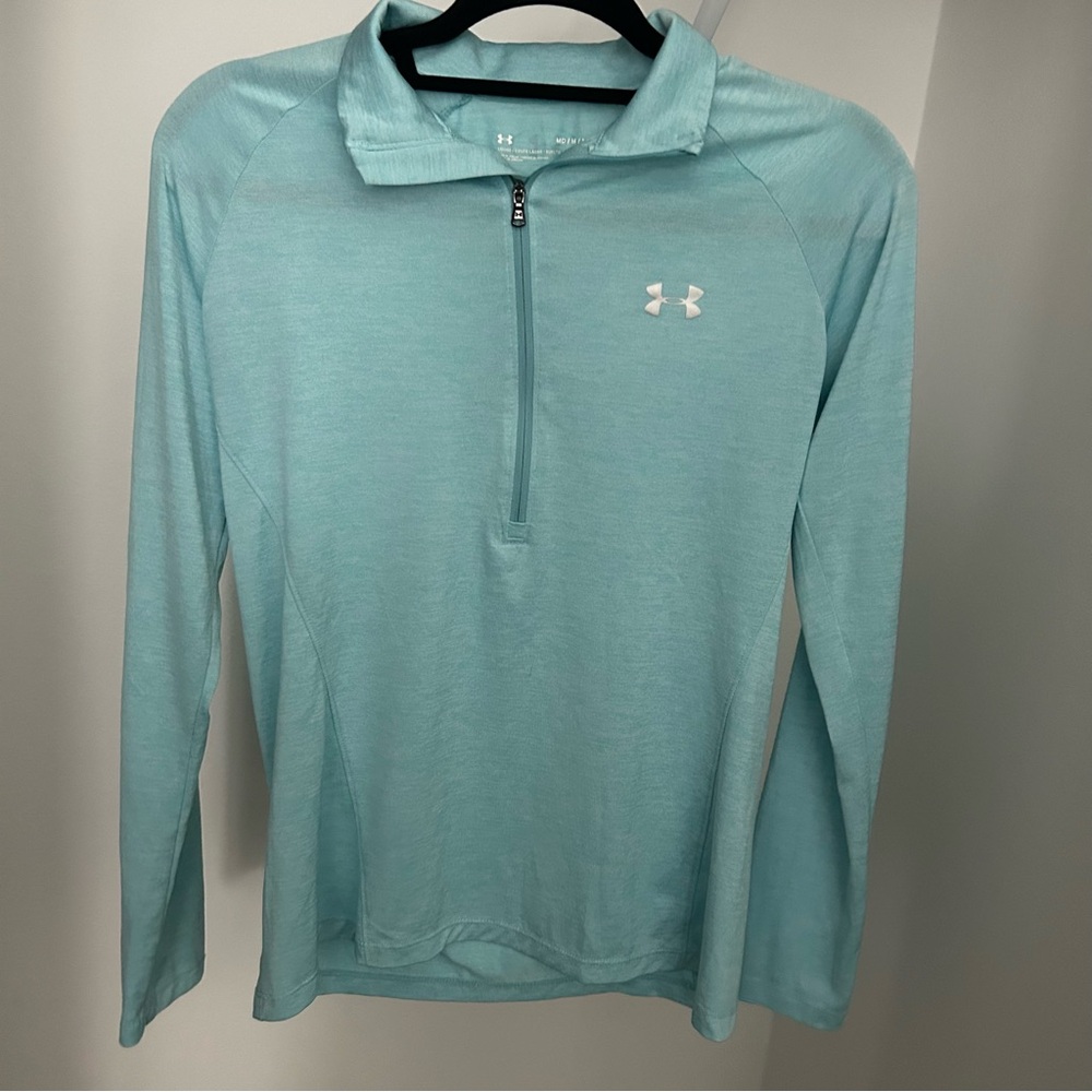 Under Armour Heatgear Aqua Quarter-Zip Sweatshirt Size M